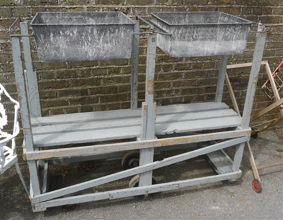 Painted trolley